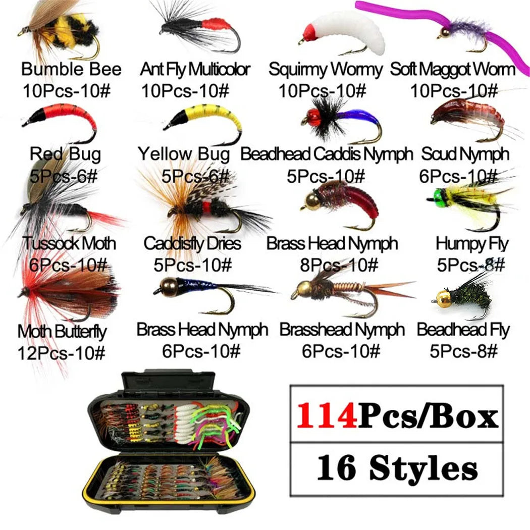Assorted Trout Fly Kit