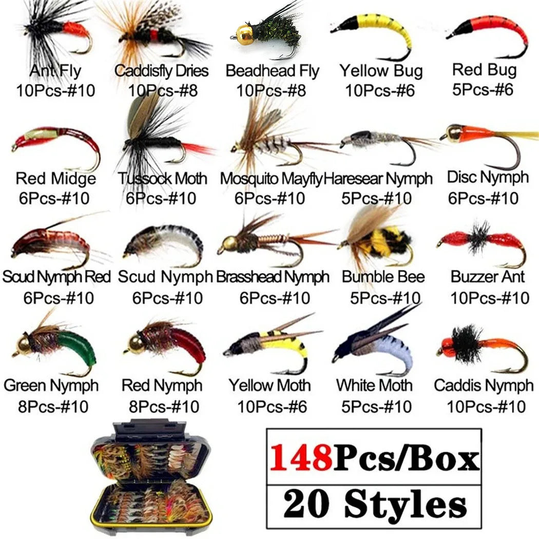 Assorted Trout Fly Kit
