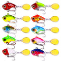 10-Piece VIB Spinner Lure Set