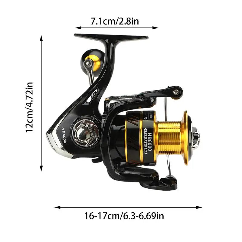 2000-7000 Series Spinning Reel