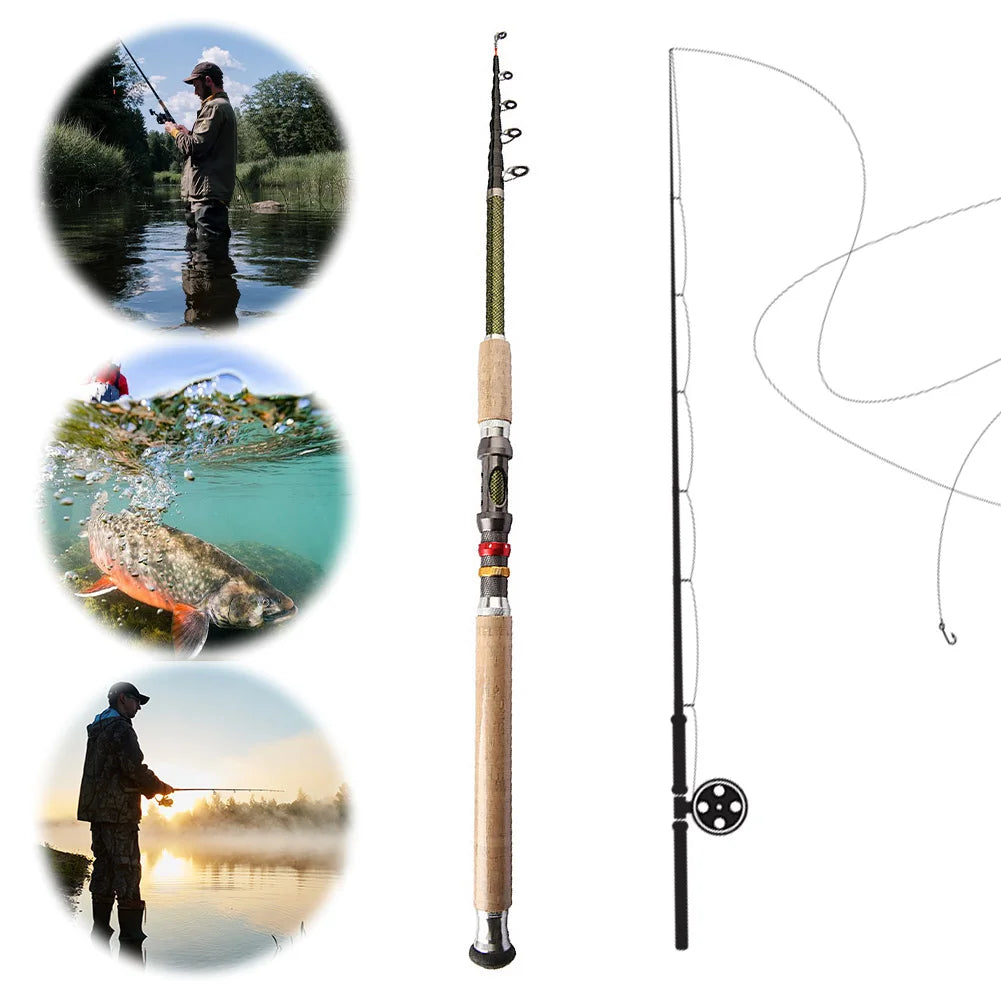 Carbon Fiber Travel Rod