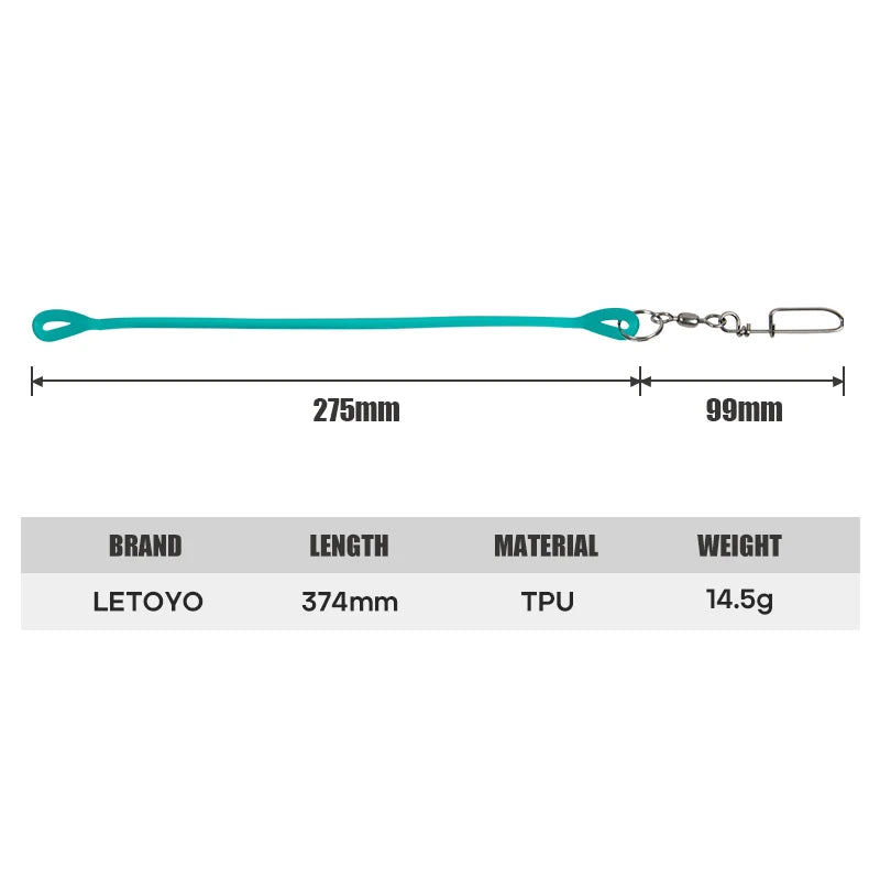Fishing Gear Fishing Tackle Compact Fishing Downrigger Weight Snubber with Release Weights Clips for Portable Trolling Gear Sea