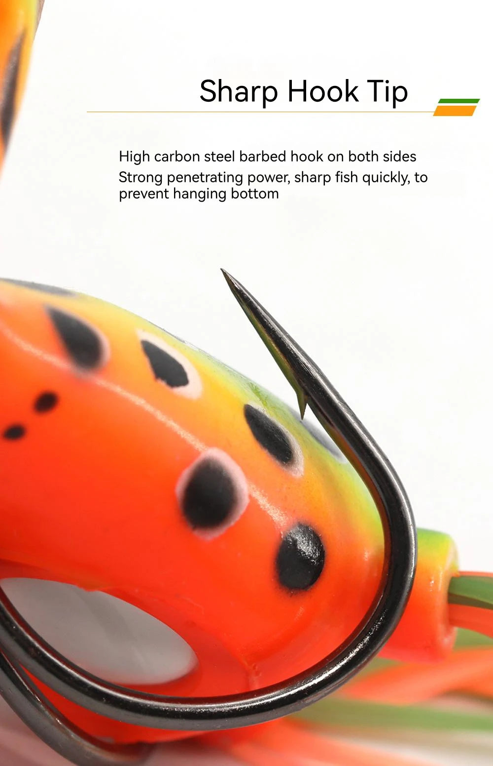 Frog Fishing Lures Gamakatsu Hook Long Cast Topwater Artificial Bait 16g Tractor Popper Lure Catch Pike Snakehead Fish Bass