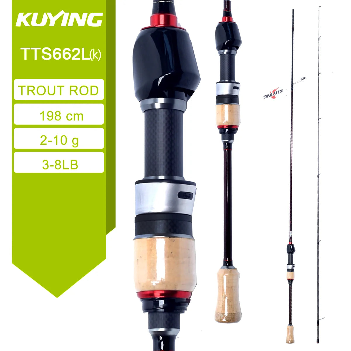 KUYING Teton Carbon Rod