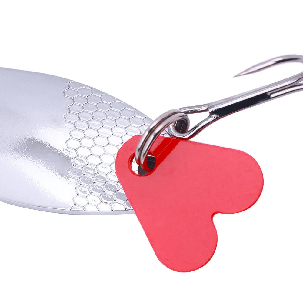 Fishing Lure Kit 16 Pcs Sets Trolling Jigging Lure Metal Spoon For Bass Pike Crank Tackle Accessories With Box Wobblers Kit