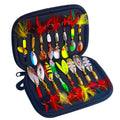 16-Piece Spinner Lure Kit