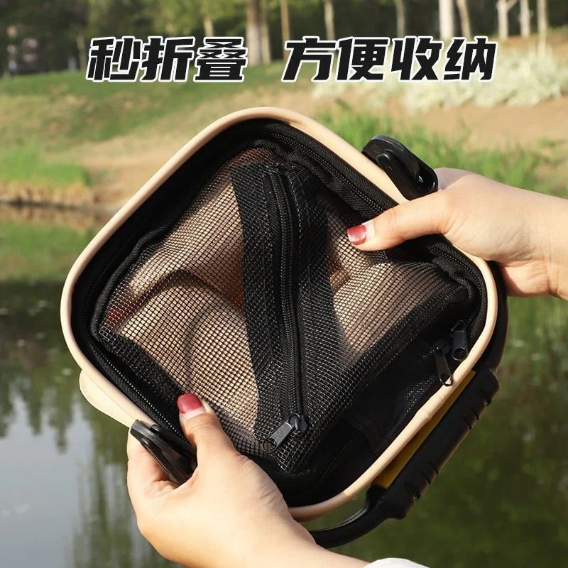 8L/13L Fishing Bucket Tackle Accessory Suitcase - Sports Entertainment Fishing Supplies All-in-One Gear Organizer