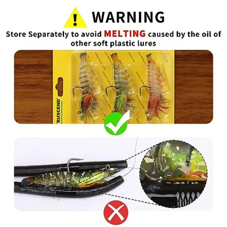 Duramax Shrimp & Crayfish Lures
