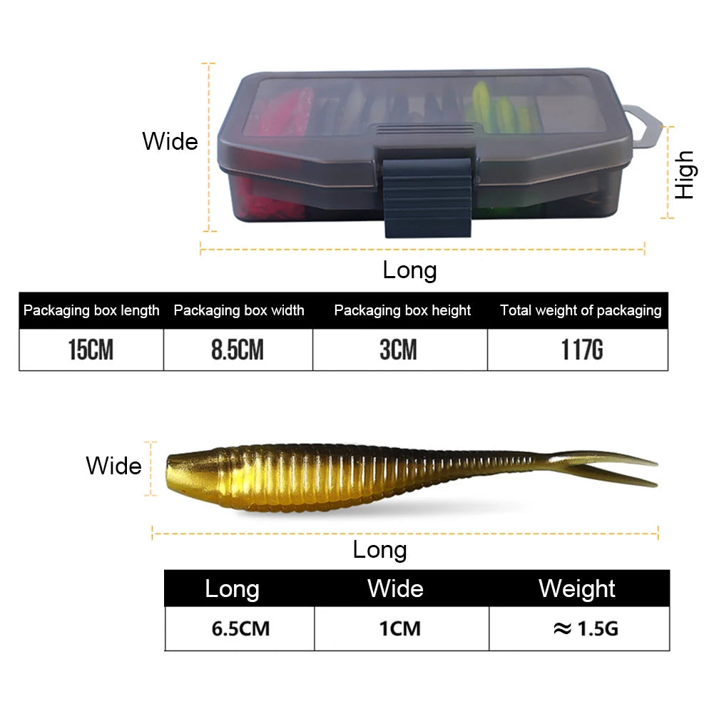 61-Piece Lure Tackle Set
