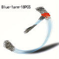 18PCS Fishing Leaders,Saltwater Tackle Rig with Swivels Snap, High-Strength Fishing Wire Gear Equipment for Lures Bait