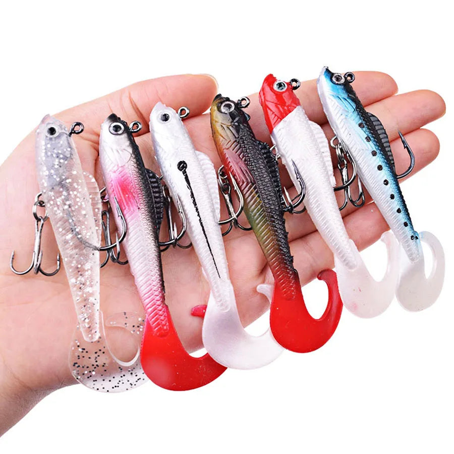 6-Piece Silicone Wobbler Set