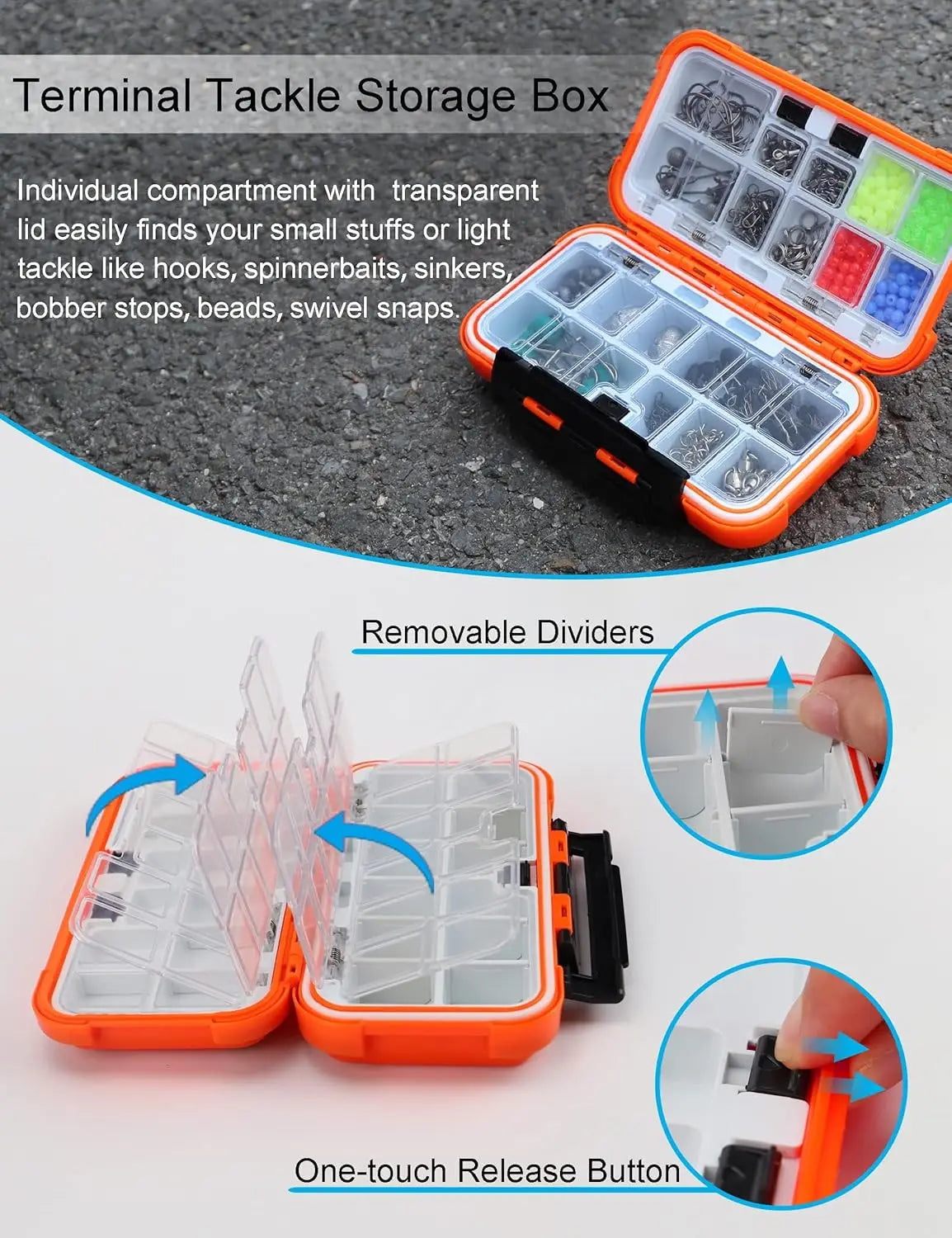 Waterproof Mini Tackle Box