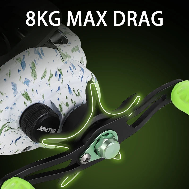 BILLINGS 6.3:1 Baitcaster Reel