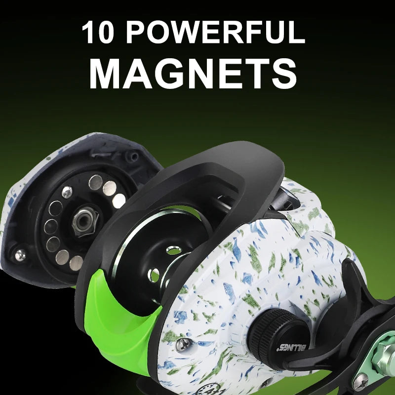 BILLINGS 6.3:1 Baitcaster Reel