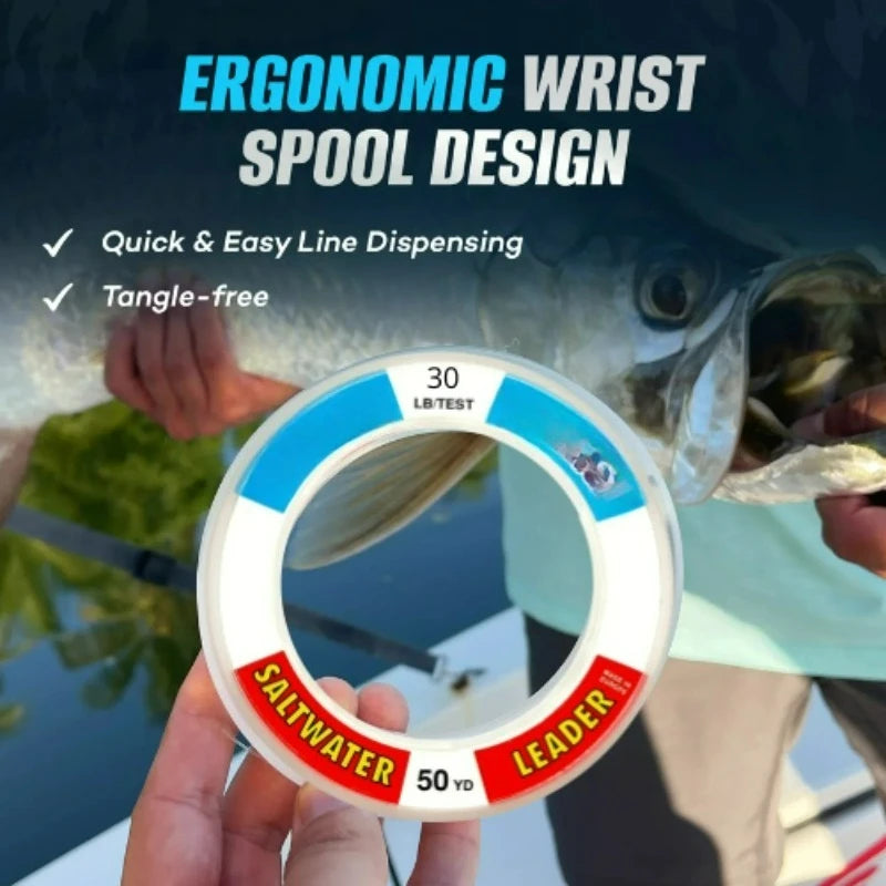 Saltwater Monofilament Leader Line