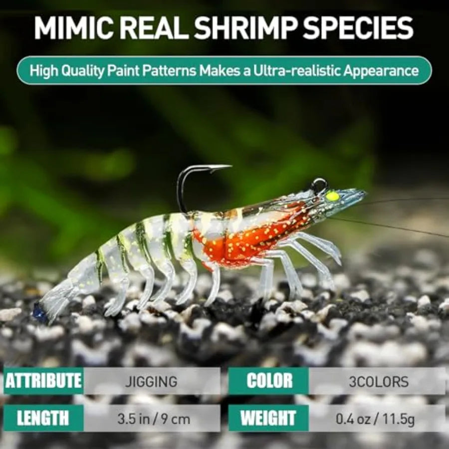 Duramax Shrimp & Crayfish Lures
