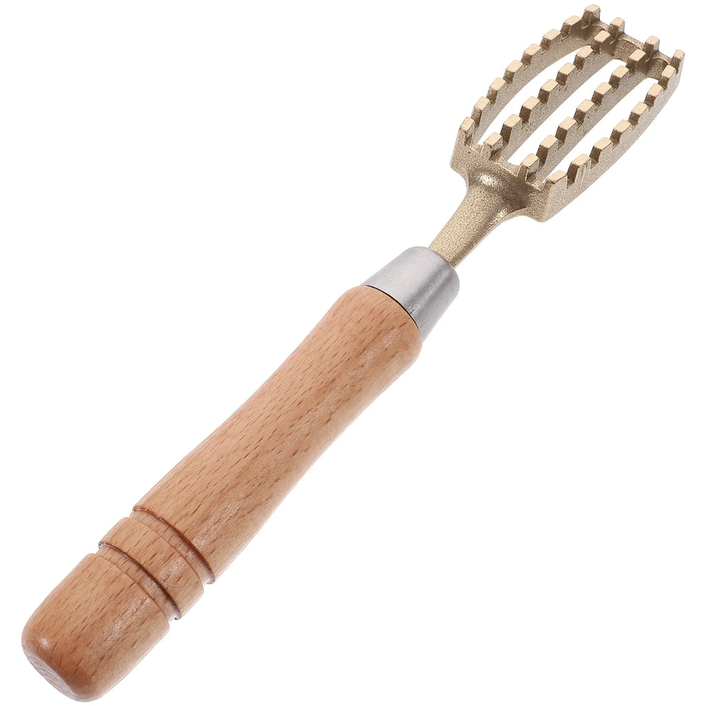 Brass Fish Fish Scale Scraper Scale Scraper Fish Scale Remover Seafood Tool Kitchen Gadget Fish Cleaning Device