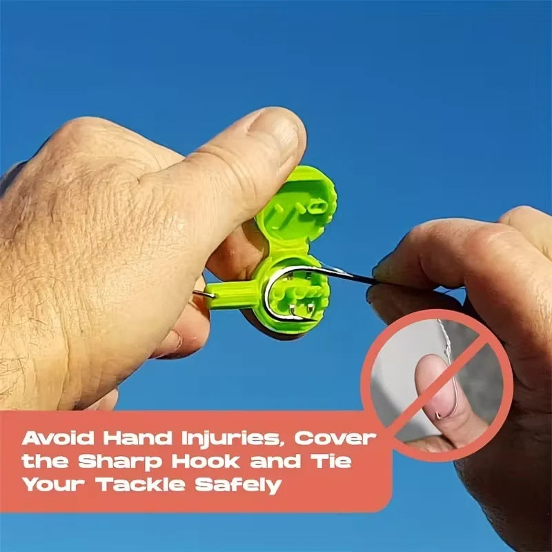 2pcs   Fishing Gadgets: Knotting Tool, Outdoor Fishing Supplies Tools For Multifunctional Fishing
