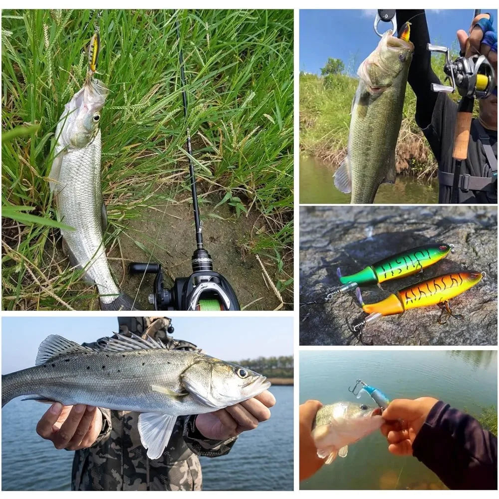 10-Piece Topwater Lure Set
