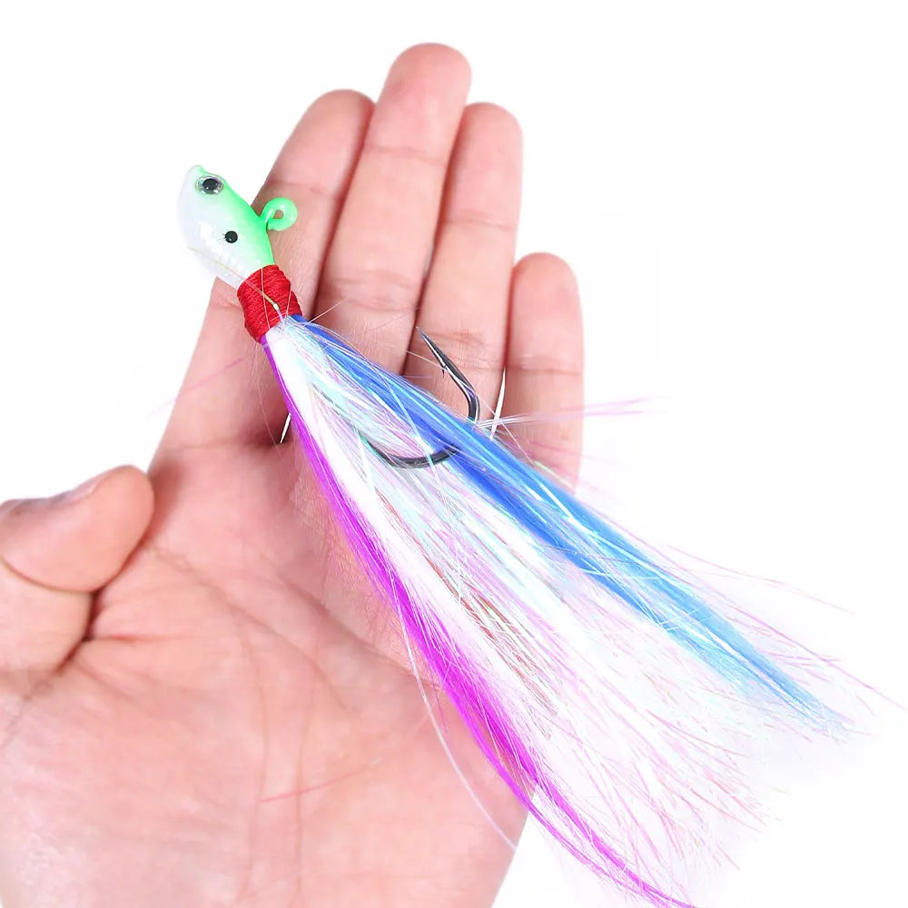 6-Piece Bucktail Jig Set