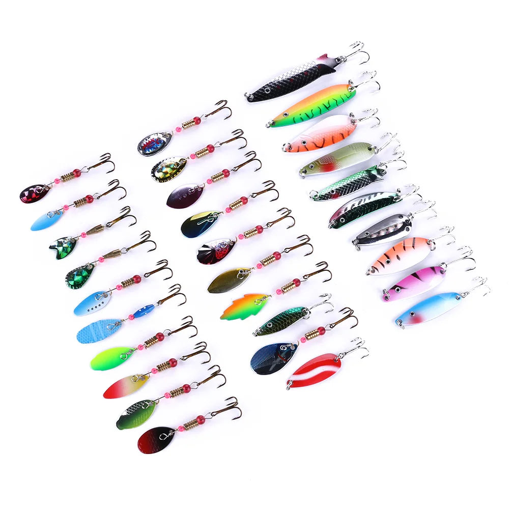 30-Piece Spoon Lure Kit