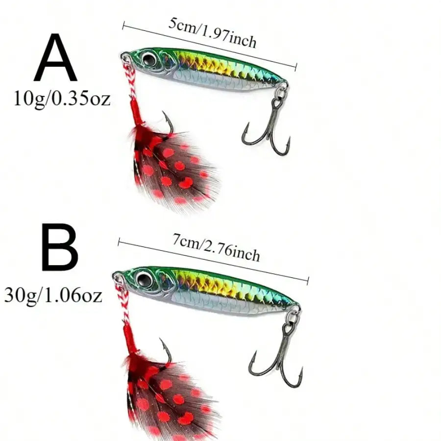 8-Piece Shore Jig Lure Set