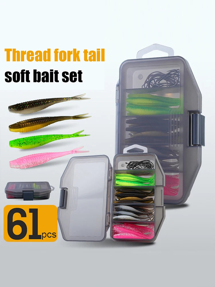 61-Piece Lure Tackle Set