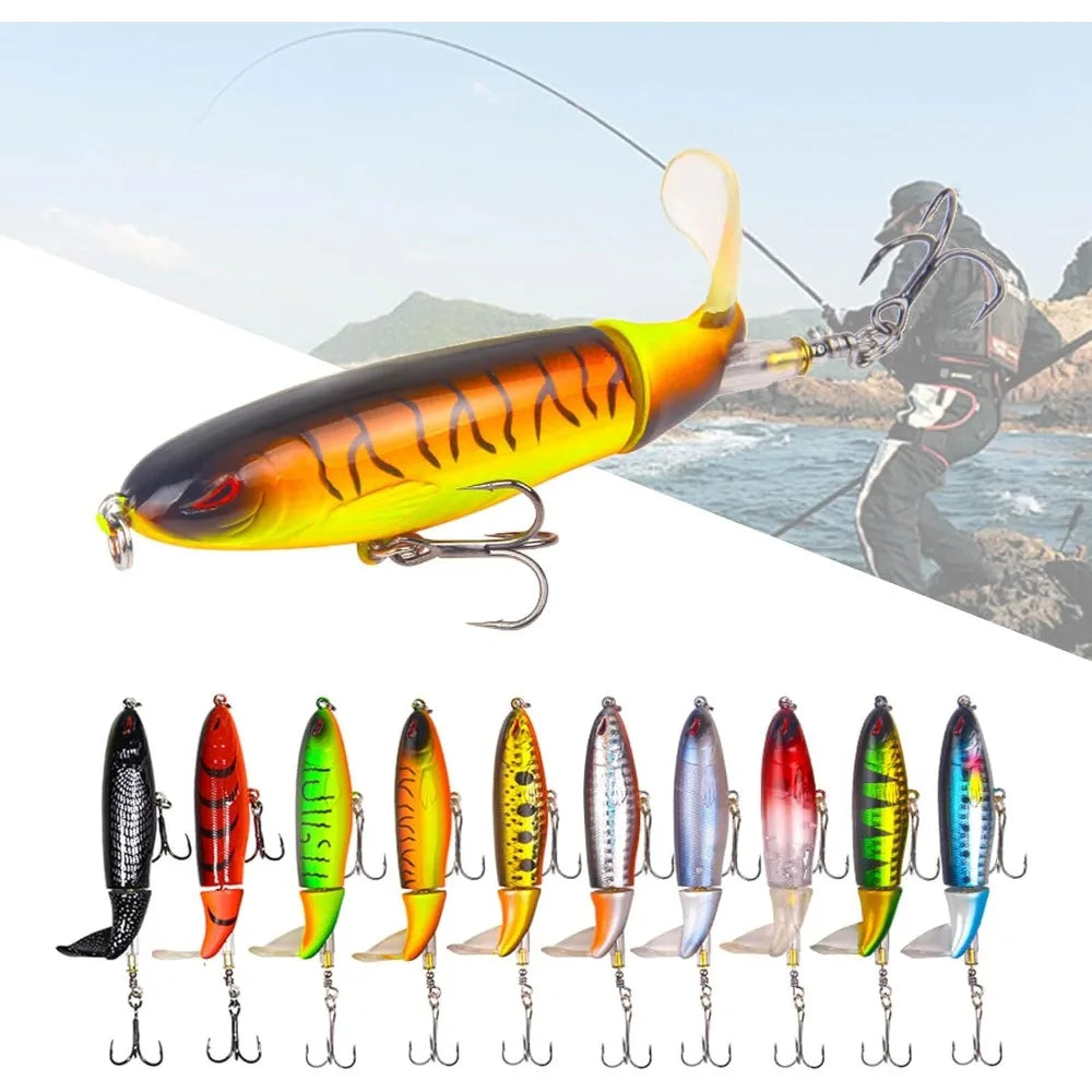 10-Piece Topwater Lure Set