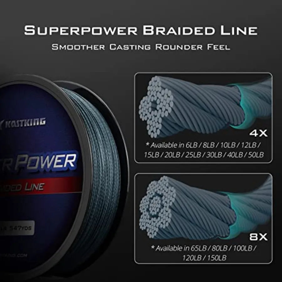 SuperPower Braided Fishing Line
