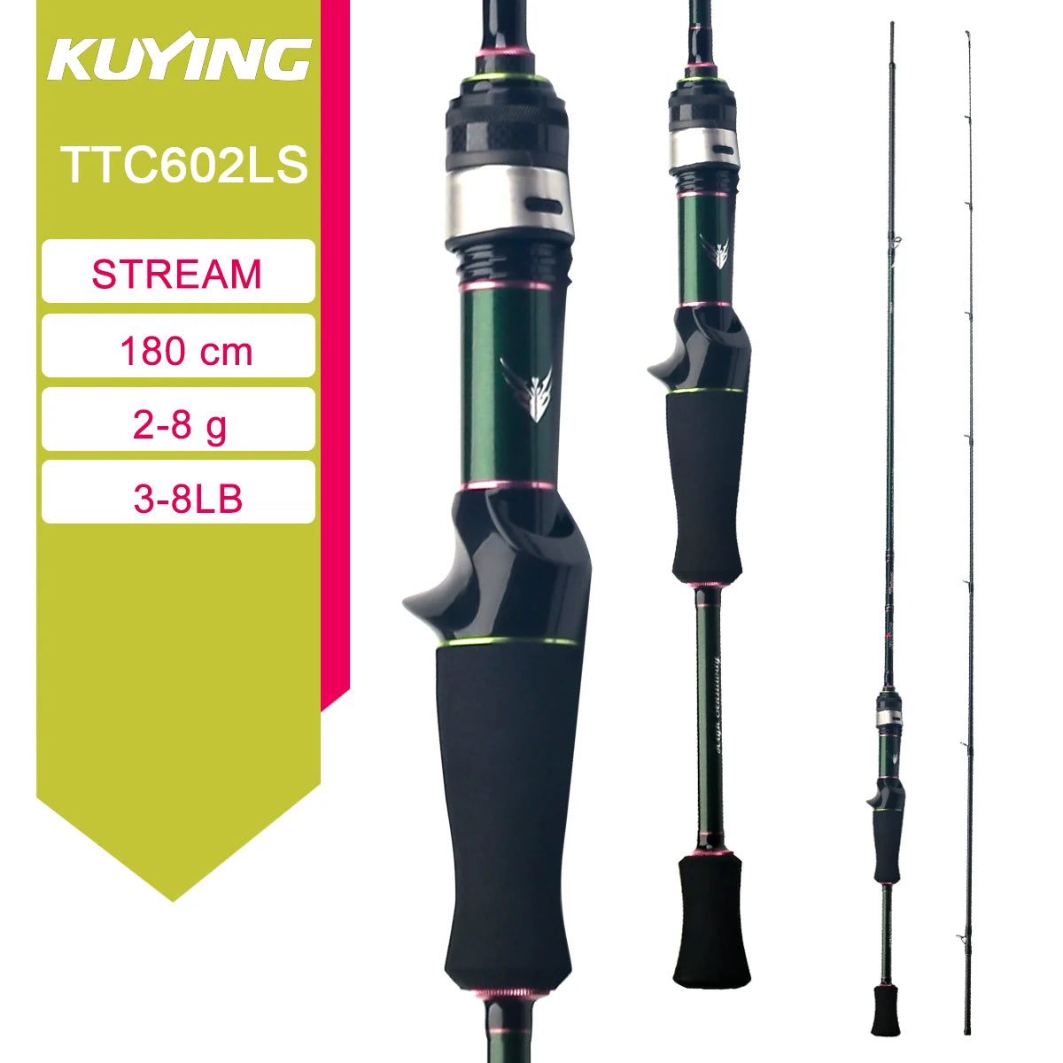 KUYING Teton Carbon Rod
