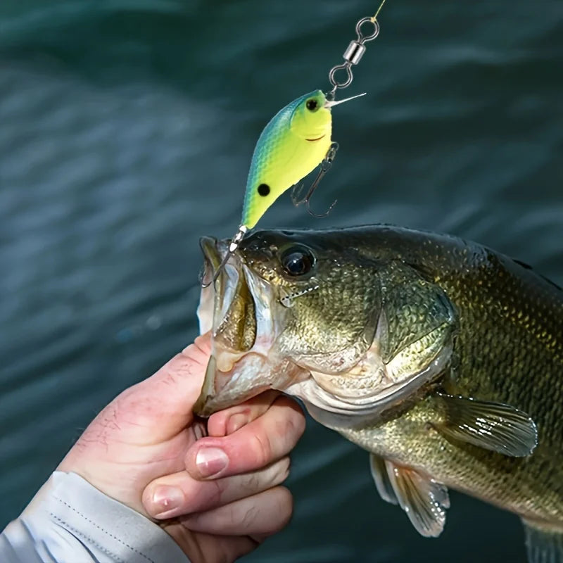 100pcs Swivel Fishing Gear, Stainless Steel Gear, for Seawater and Freshwater Fishing