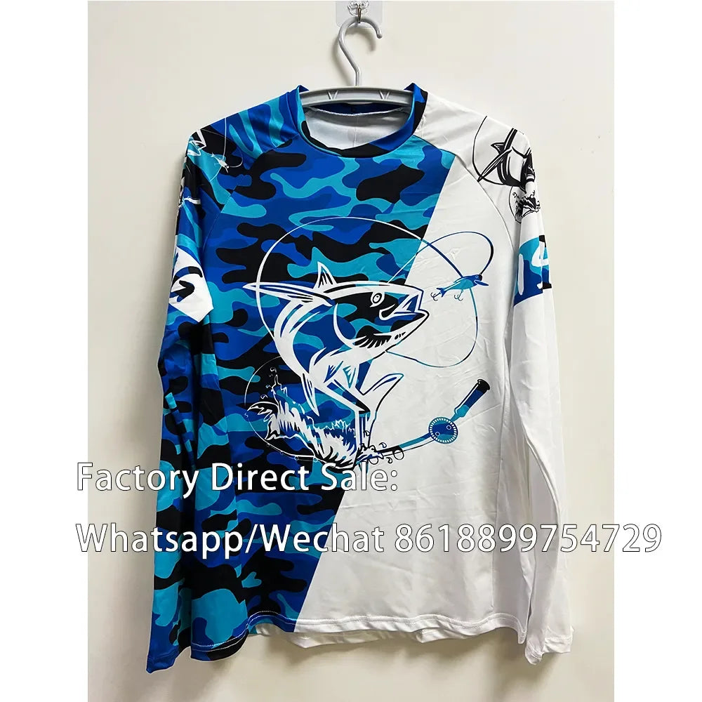 Sailing Gear Men Fishing Hooded Shirts Beach Blusas Para Pesca Fishing Jersey Performance Apparel Camisa De Pesca Uv Manga Longa