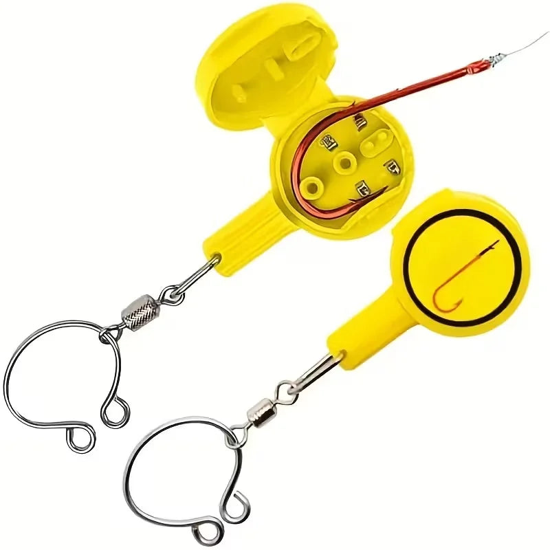 2pcs   Fishing Gadgets: Knotting Tool, Outdoor Fishing Supplies Tools For Multifunctional Fishing