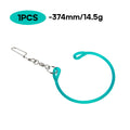 Fishing Gear Fishing Tackle Compact Fishing Downrigger Weight Snubber with Release Weights Clips for Portable Trolling Gear Sea