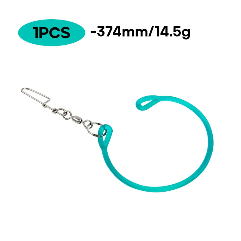 Fishing Gear Fishing Tackle Compact Fishing Downrigger Weight Snubber with Release Weights Clips for Portable Trolling Gear Sea