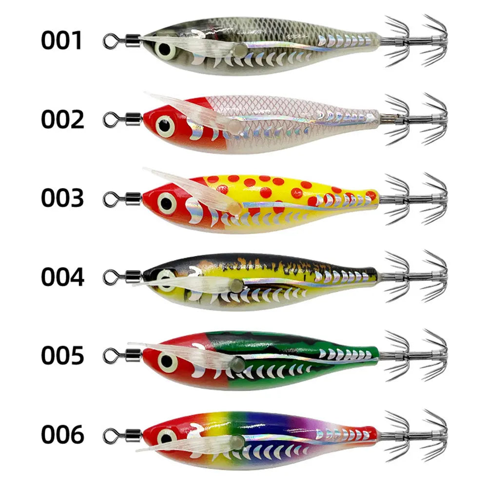 Glowing Squid Trolling Lure