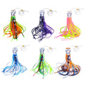 6-Piece Octopus Skirt Lure Set
