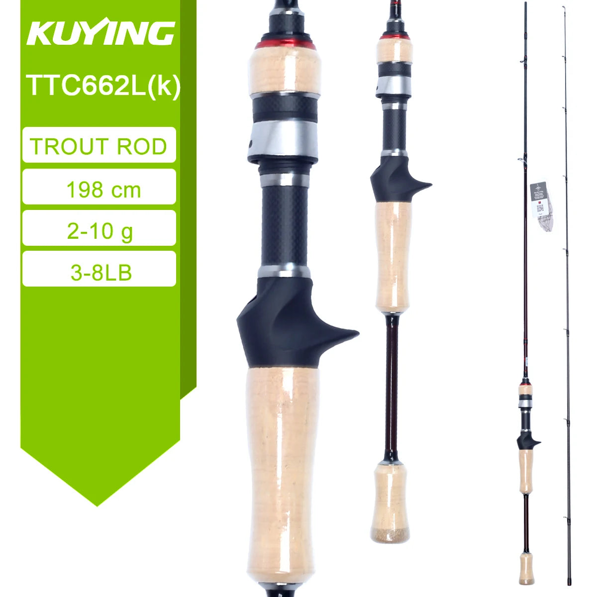 KUYING Teton Carbon Rod