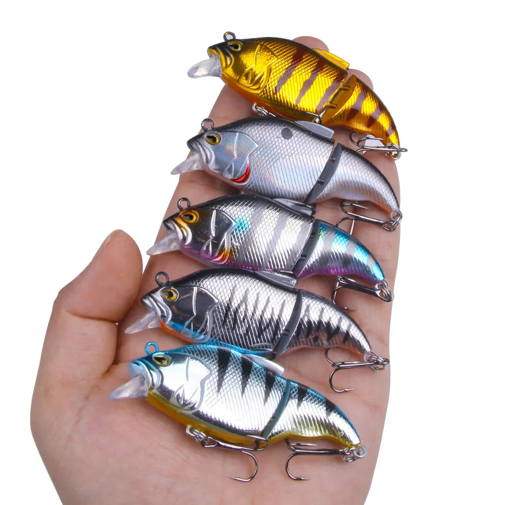 10-Piece Minnow Swimbait Set
