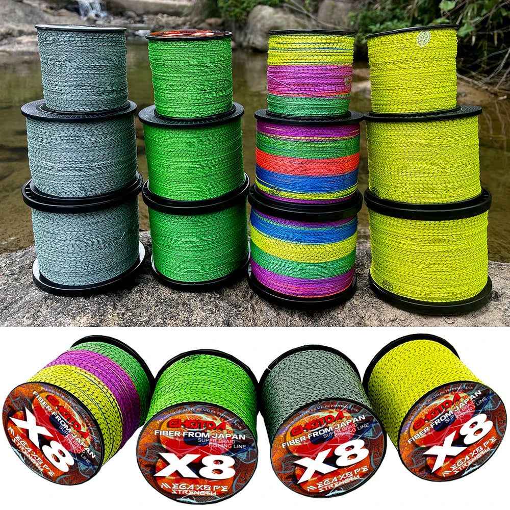 GHOTDA 8-Strand Braided Line