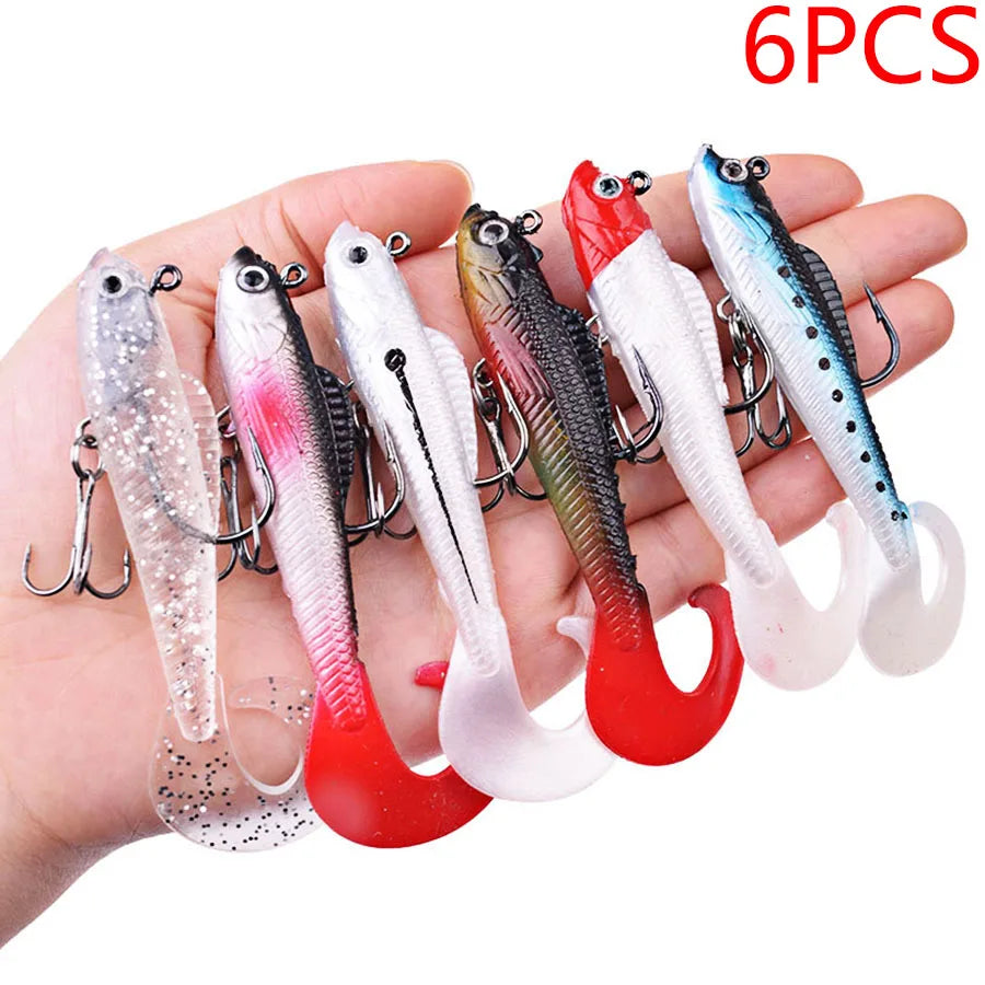 6-Piece Silicone Wobbler Set