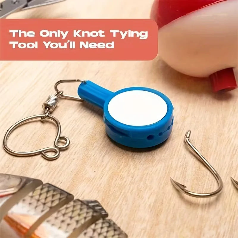 2pcs   Fishing Gadgets: Knotting Tool, Outdoor Fishing Supplies Tools For Multifunctional Fishing