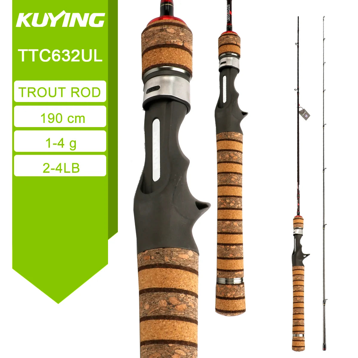 KUYING Teton Carbon Rod