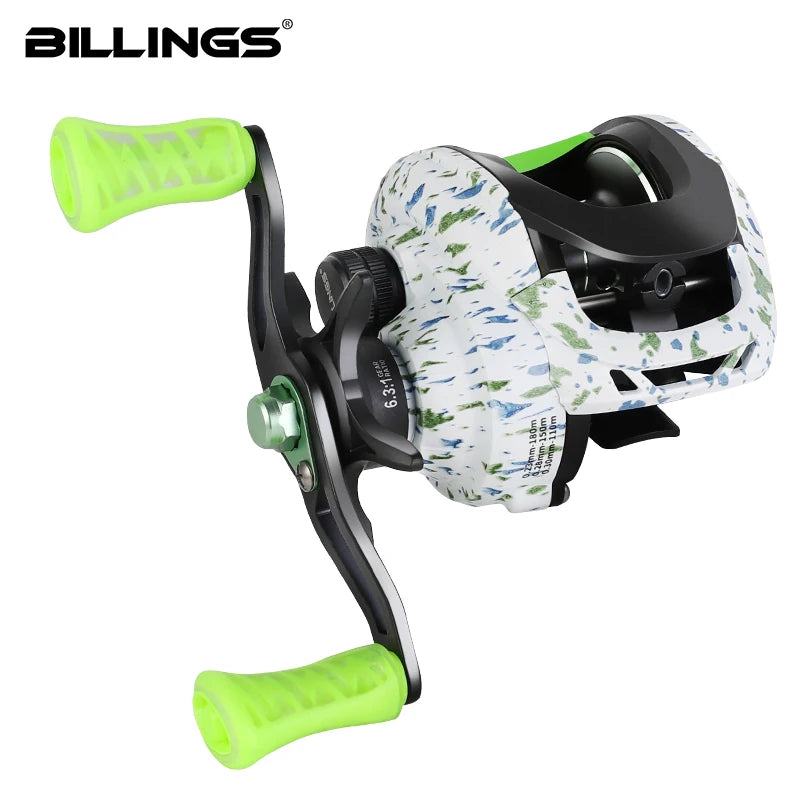 BILLINGS 6.3:1 Baitcaster Reel