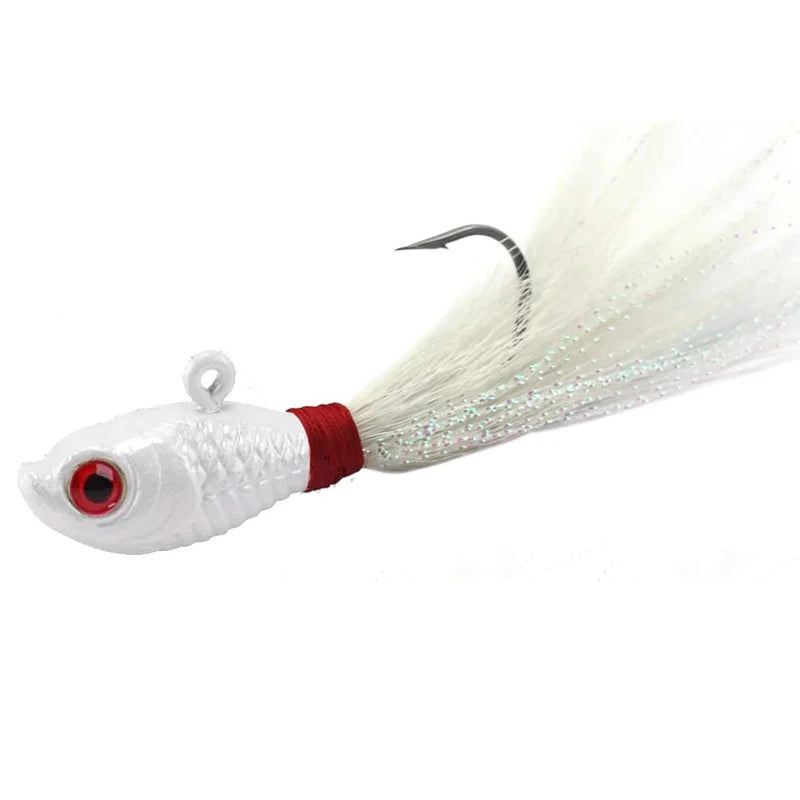 3-Piece Bucktail Jig Heads