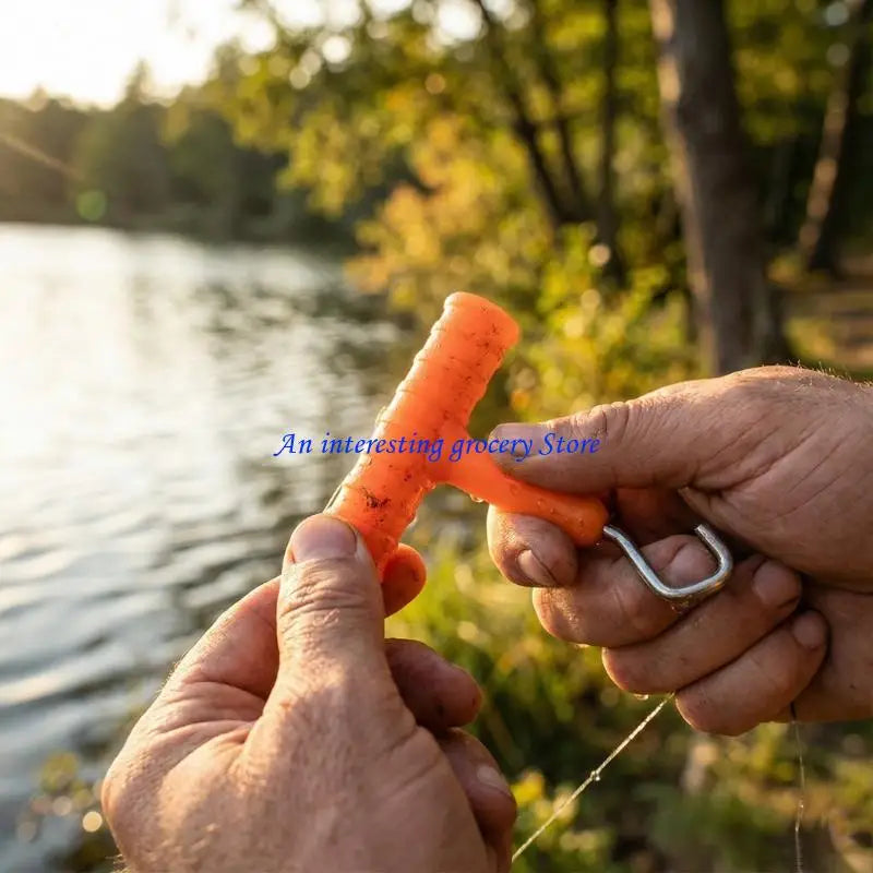 652D Fishing Gear T Hook Holder Improves Catching Rate Carps Fishing Quick Binding